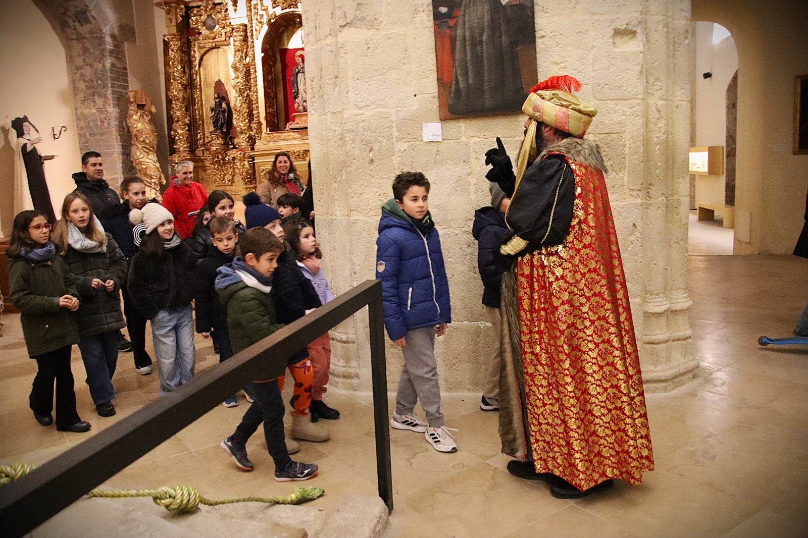 El paje de Baltasar al que le gustan las obras de arte de Rioseco